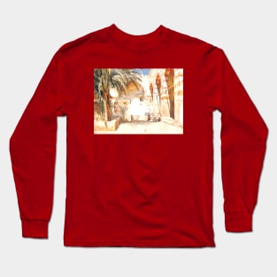 Court In The Mosque of Ibrahim Aga, Cairo tin Egypt Long Sleeve T-Shirt